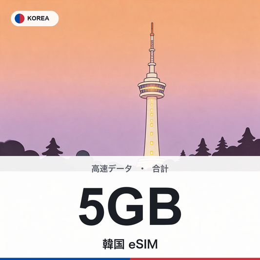 Korea eSIM 5GB cover